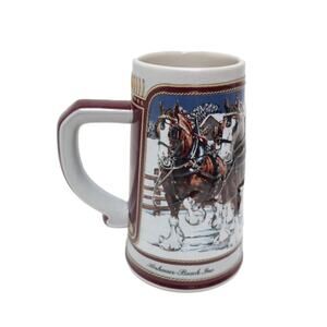 Anheuser Busch Stein Mug 1989 Collectors Series